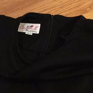 Caron II black pantsuit size 16